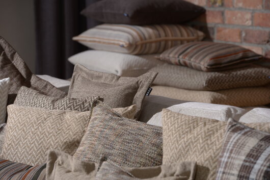 H.O.C.K. Zircono Kissen 60x40cm taupe col. 09