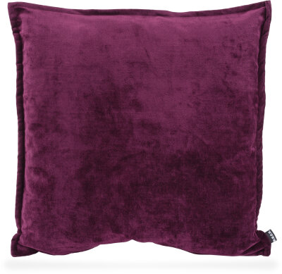 H.O.C.K. Bizantina Kissen 60x60cm mit Wulst aubergine -...