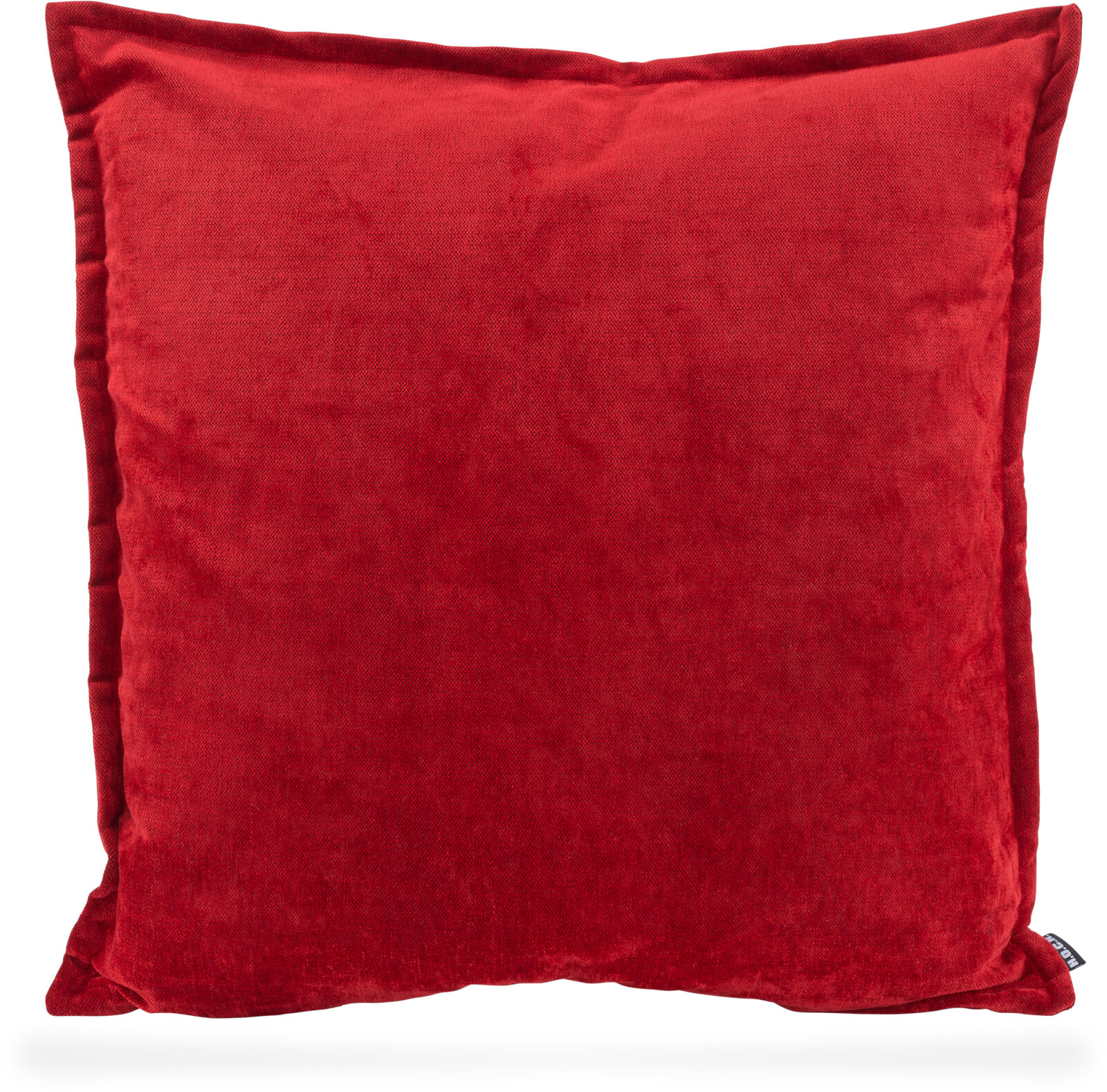 H.O.C.K. Bizantina Kissen 60x60cm mit Wulst bordeaux - rot col. 07