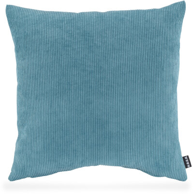 H.O.C.K. Cord Wave Kissen 45x45cm teal - türkis col. 37