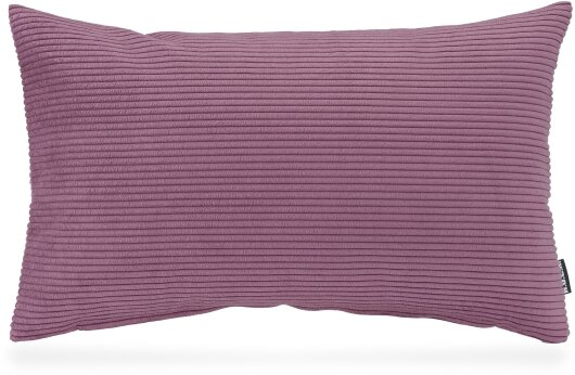 H.O.C.K. Cord Wave Kissen 50x30cm aubergine - lila col. 79