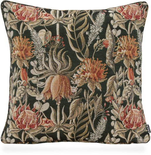H.O.C.K. Bloom Flashing Kissen mit Keder 50x50cm green col. 04