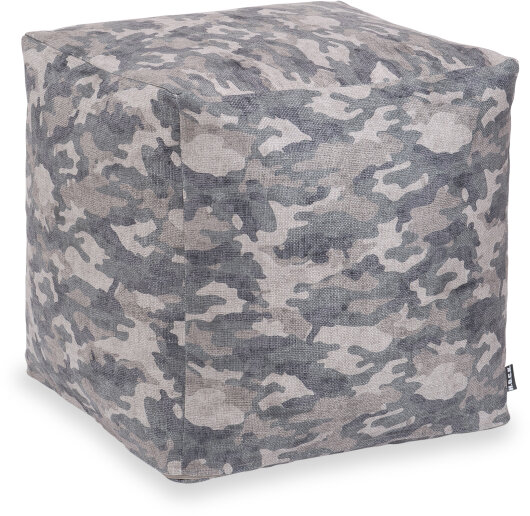 H.O.C.K. Army Camouflage Bean Cube Pouf 40x40x40cm col. 6016