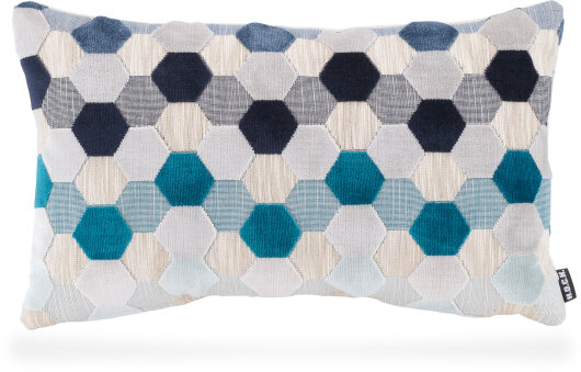 H.O.C.K. Blue Moon Wendekissen 50x30cm dots blue col. 538