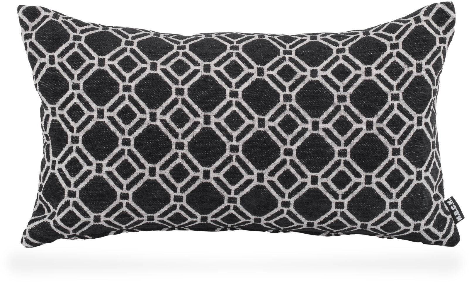 H.O.C.K. Smaragd Kissen 50x30cm black col. 32