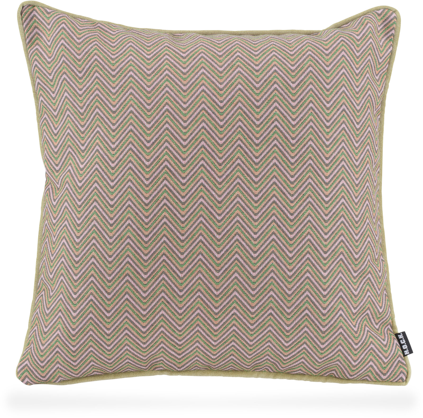 H.O.C.K. Harry Hirsch Wendekissen mit Keder 45x45cm grün col. 04