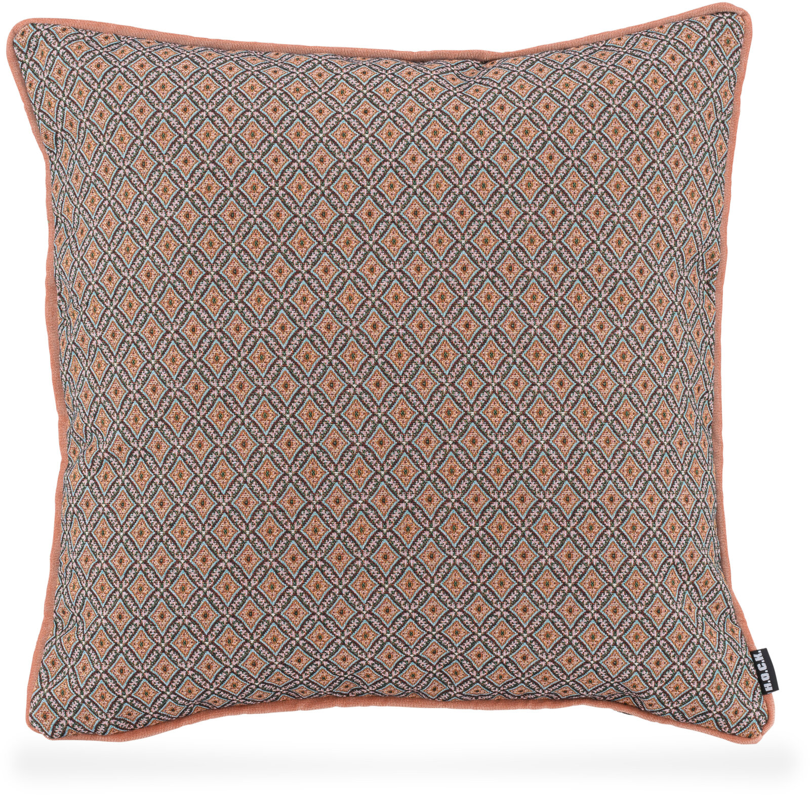 H.O.C.K. Harry Hirsch Wendekissen mit Keder 45x45cm terra braun col. 05