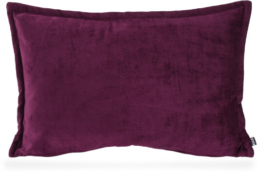 H.O.C.K. Bizantina Kissen 60x40cm mit Wulst aubergine - lila col. 10