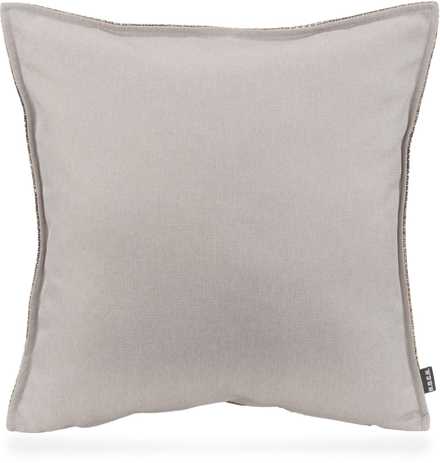 H.O.C.K. Refosco Wendekissen mit Biese 50x50cm braun col. 005