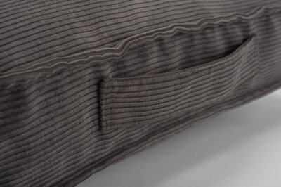 H.O.C.K. Cord Wave Matratzenkissen 50x50x10cm braun col. 64