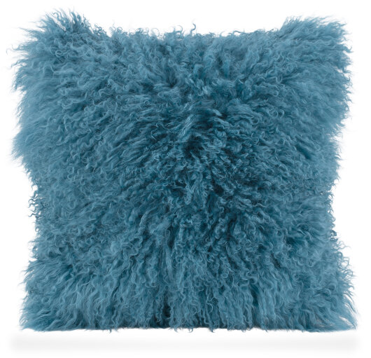 H.O.C.K. Fell-Kissen 40x40cm petrol A055 H.O.C.K. Fell-Kissen 40x40cm petrol A055