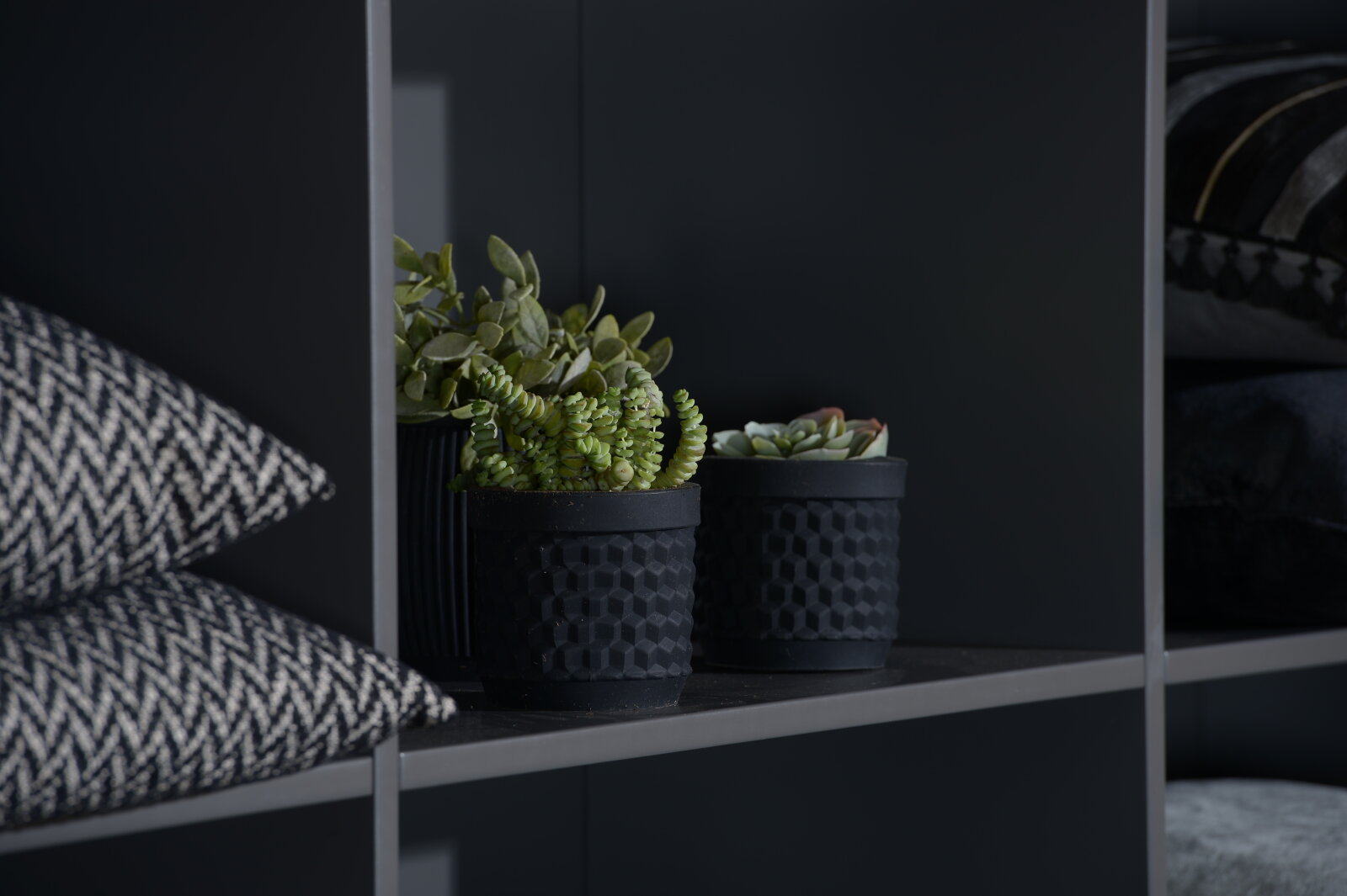 H.O.C.K. Silicone Flowerpot Frida schwarz black SMALL