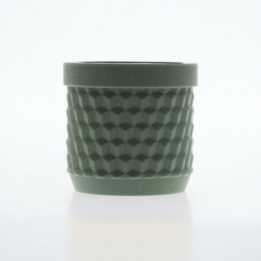 H.O.C.K. Silicone Flowerpot olive green Frida SMALL