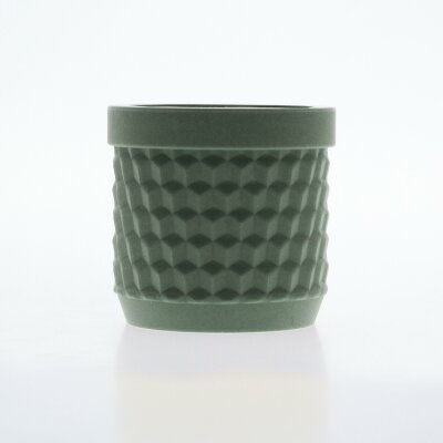 H.O.C.K. Silicone Flowerpot olive green Frida SMALL