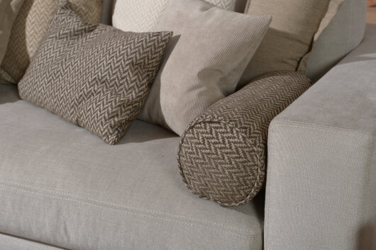 H.O.C.K. Zircono Nackenrolle 50xø20cm taupe col. 09 H.O.C.K. Zircono Nackenrolle 50xø20cm taupe col. 09