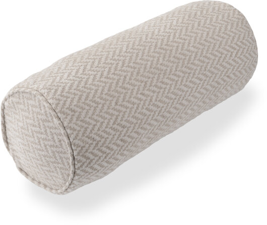 H.O.C.K. Zircono Nackenrolle 50xø20cm natur - ecru... H.O.C.K. Zircono Nackenrolle 50xø20cm natur - ecru col. 00