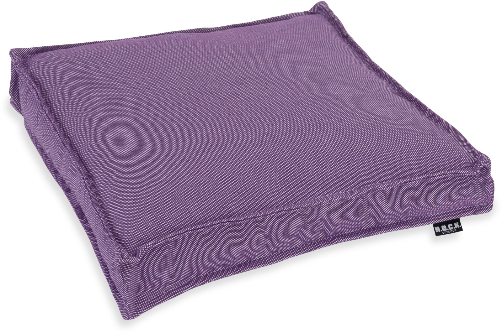 H.O.C.K. Caribe Outdoor Sitzkissen CLOU 40x40x5cm lila ultraviolet pomelo col. 01