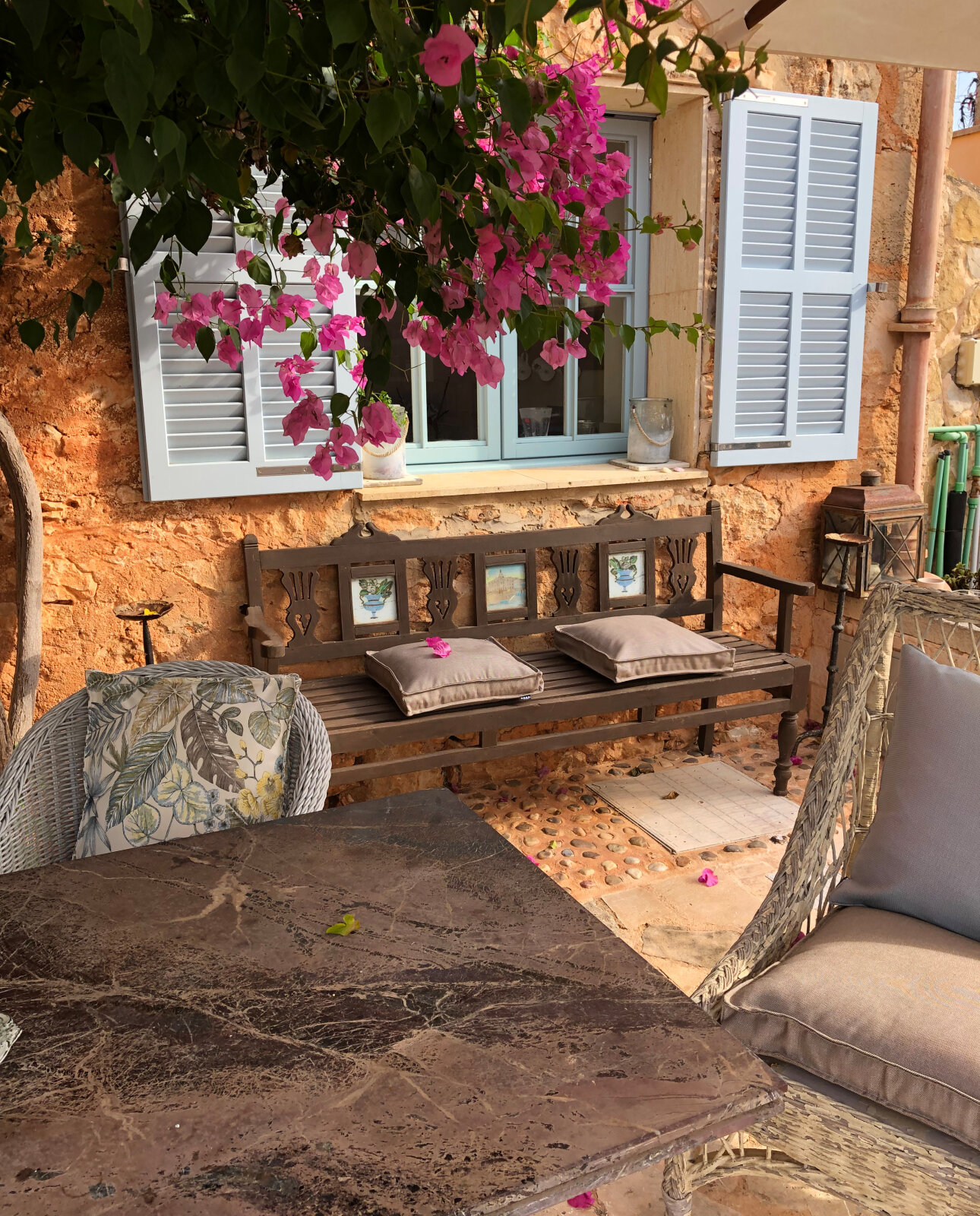 H.O.C.K. Caribe Outdoor Sitzkissen CLOU 50x50x5cm pistazie bosque col. 01