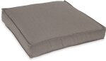 H.O.C.K. Caribe Outdoor Sitzkissen Palettenkissen Bodenkissen BODO 60x60x10cm taupe-tabacco col. 01