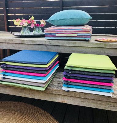 H.O.C.K. Caribe Outdoor Sitzkissen MINNI 35x35x2cm...