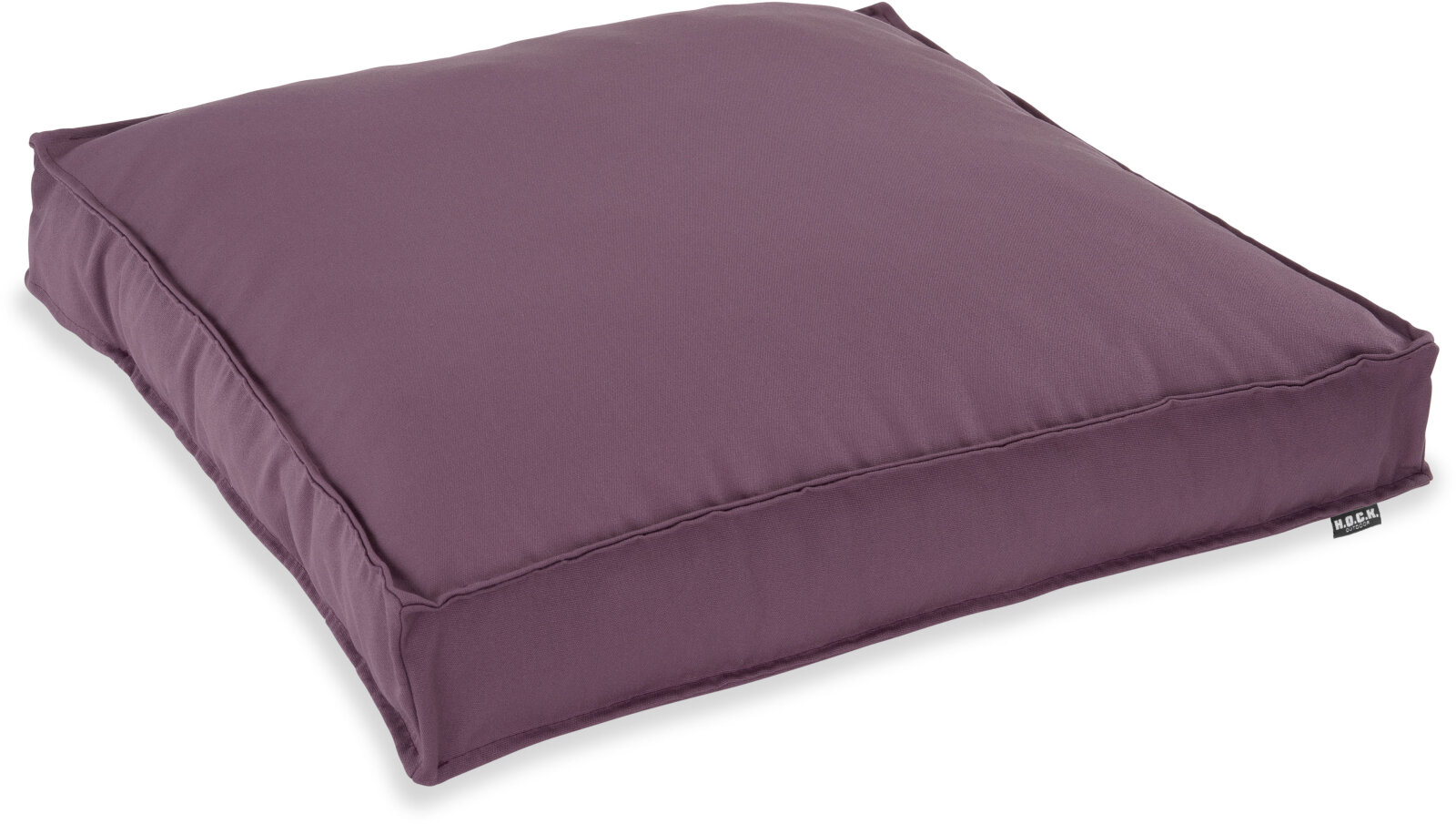 H.O.C.K. Classic Uni Outdoor Sitzkissen Palettenkissen Bodenkissen BODO 60x60x10cm brombeer col. 22