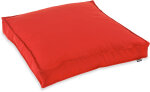 H.O.C.K. Classic Uni Outdoor Sitzkissen Palettenkissen Bodenkissen BODO 60x60x10cm rot col. 10