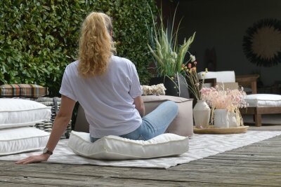 H.O.C.K. Classic Uni Outdoor Sitzkissen Palettenkissen...