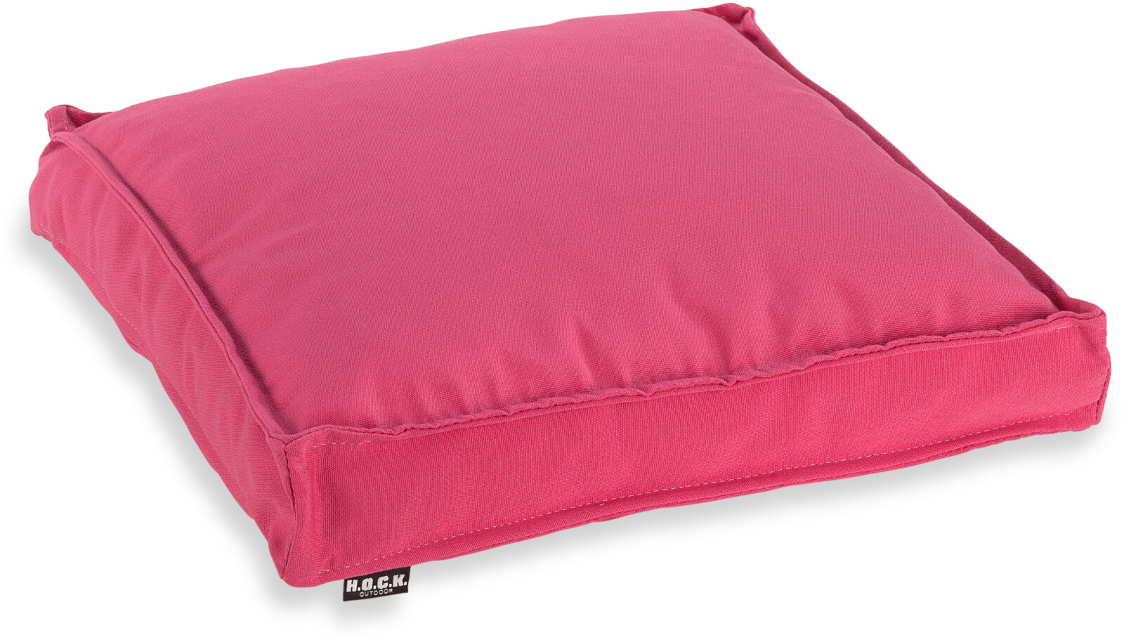 H.O.C.K. Classic Uni Outdoor Sitzkissen Palettenkissen Bodenkissen BODO 60x60x10cm Pink
