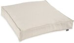 H.O.C.K. Classic Uni Outdoor Sitzkissen Palettenkissen Bodenkissen BODO 60x60x10cm creme col. 01