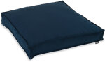H.O.C.K. Classic Uni Outdoor Sitzkissen Palettenkissen Bodenkissen BODO 60x60x10cm navy-blau col. 08