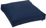 H.O.C.K. Classic Uni Outdoor Sitzkissen Palettenkissen Bodenkissen BODO 60x60x10cm navy-blau col. 08