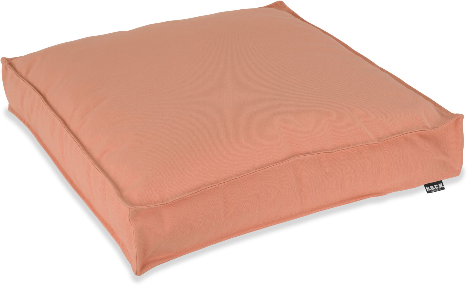 H.O.C.K. Classic Uni Outdoor Sitzkissen Palettenkissen Bodenkissen BODO 60x60x10cm salmon col. 103