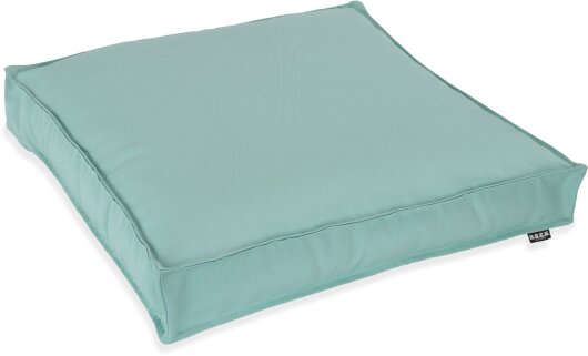 H.O.C.K. Classic Uni Outdoor Sitzkissen Palettenkissen Bodenkissen BODO 60x60x10cm manzana aqua col. 109