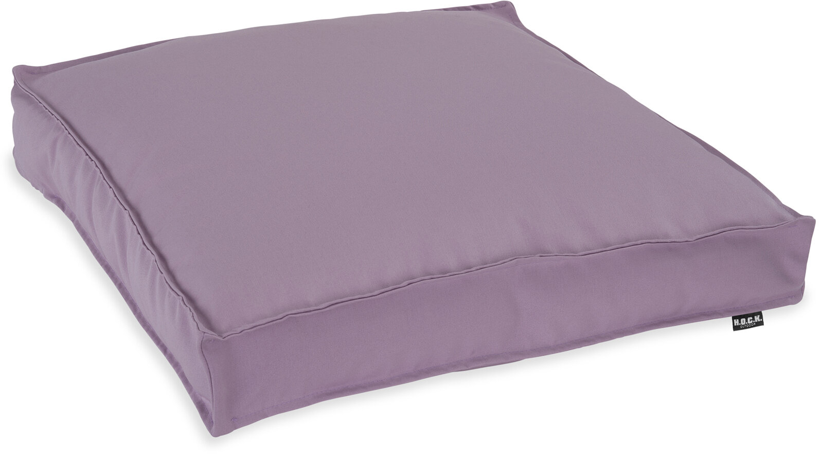 H.O.C.K. Classic Uni Outdoor Sitzkissen Palettenkissen Bodenkissen BODO 60x60x10cm lila claro - flieder col. 117