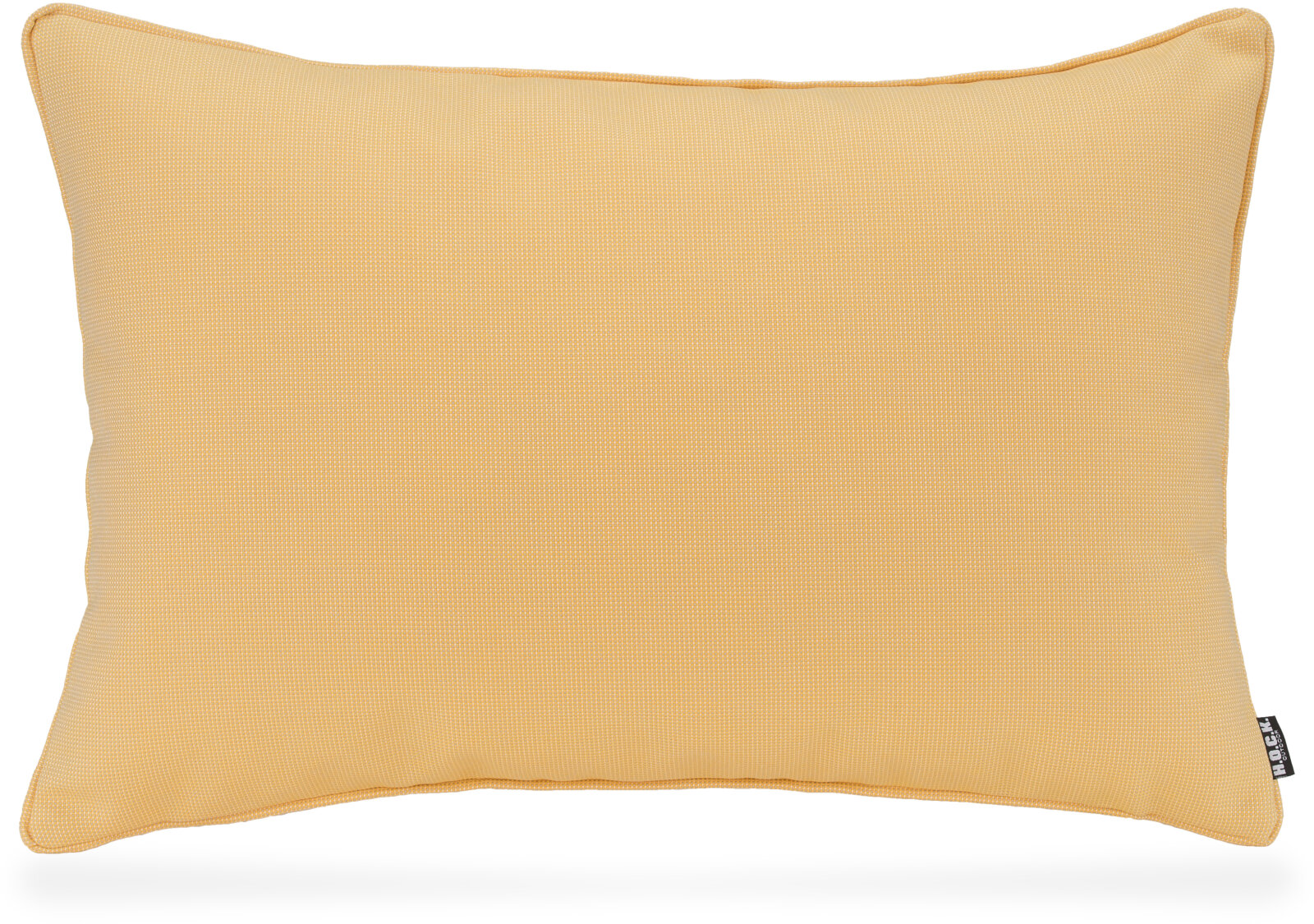 H.O.C.K. Sparkle Outdoor Kissen mit Keder 60x40cm gelb