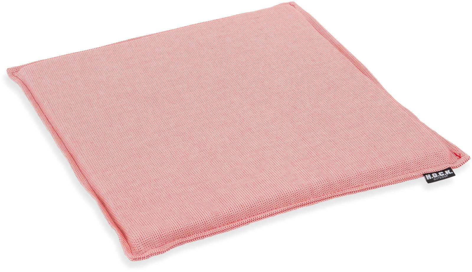 H.O.C.K. Sparkle Outdoor Stuhlkissen MINNI 35x35x2cm coral rot