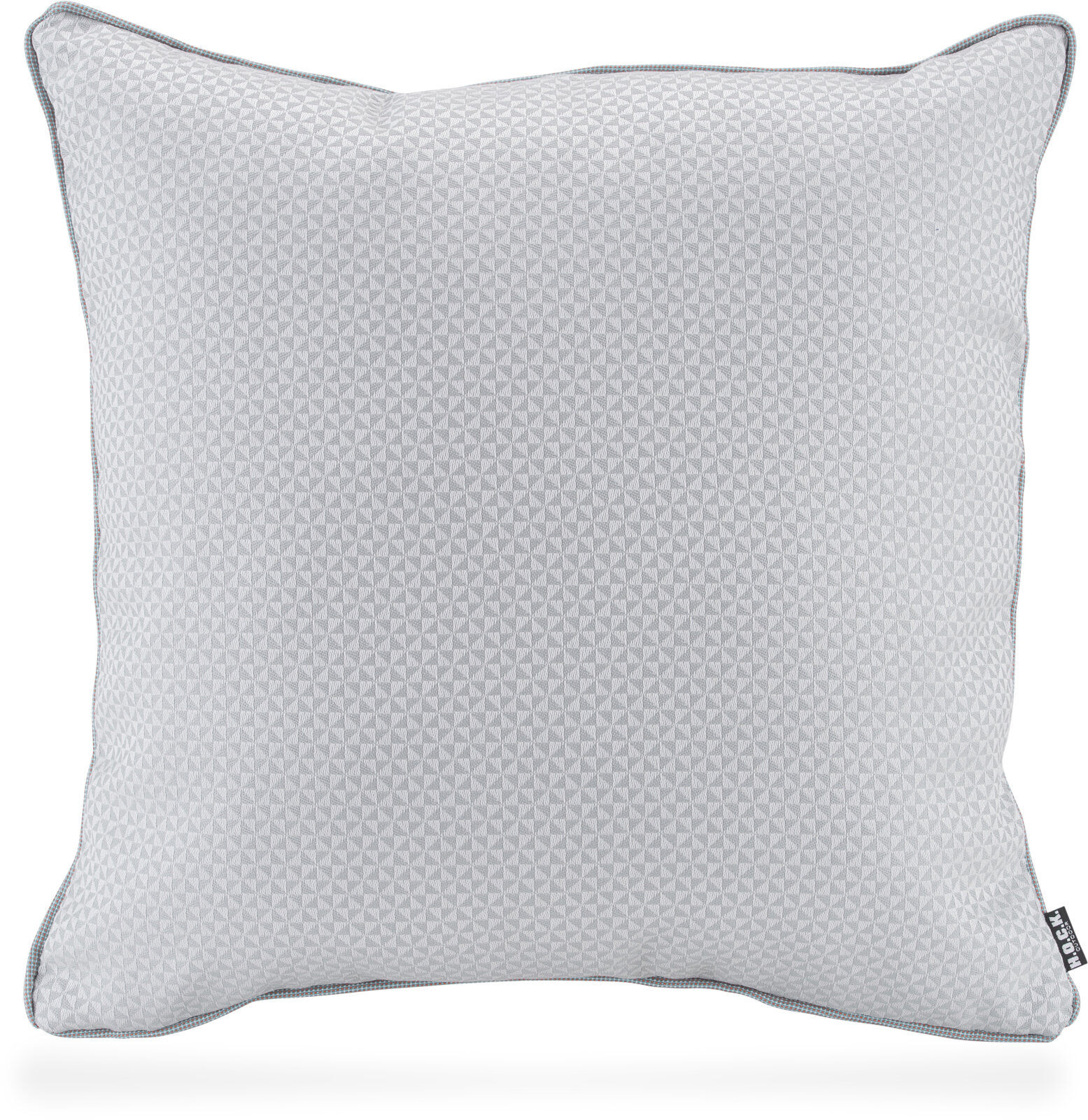 H.O.C.K. Pepe-Helix Outdoor Kissen mit Keder 50x50cm hellgrau