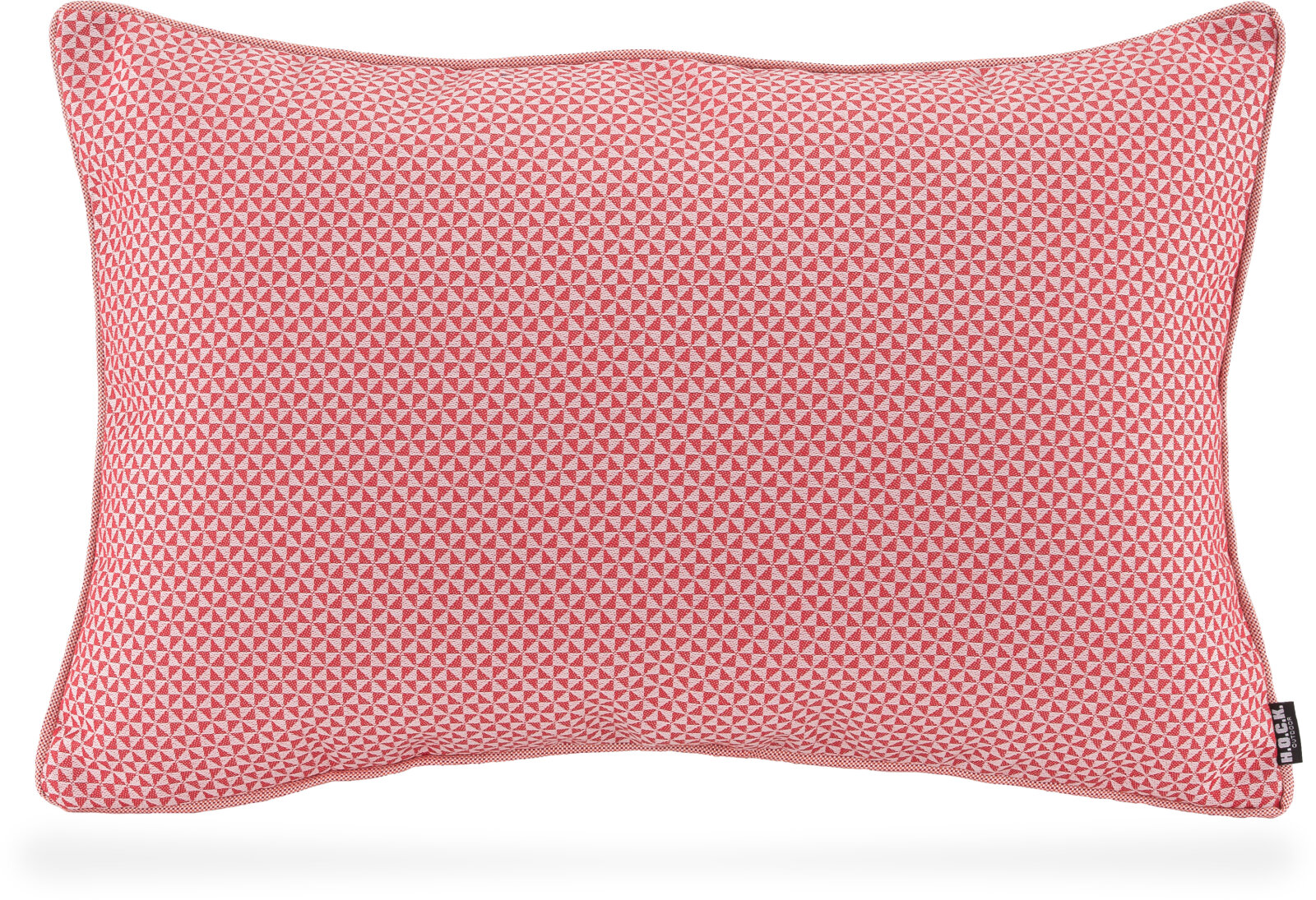 H.O.C.K. Pepe-Helix Outdoor Kissen mit Keder 60x40cm rot