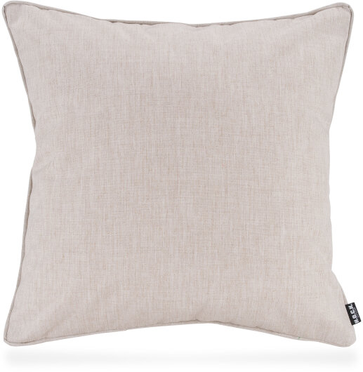 H.O.C.K. Lino-Leinen Outdoor Kissen mit Keder 50x50cm melange sand