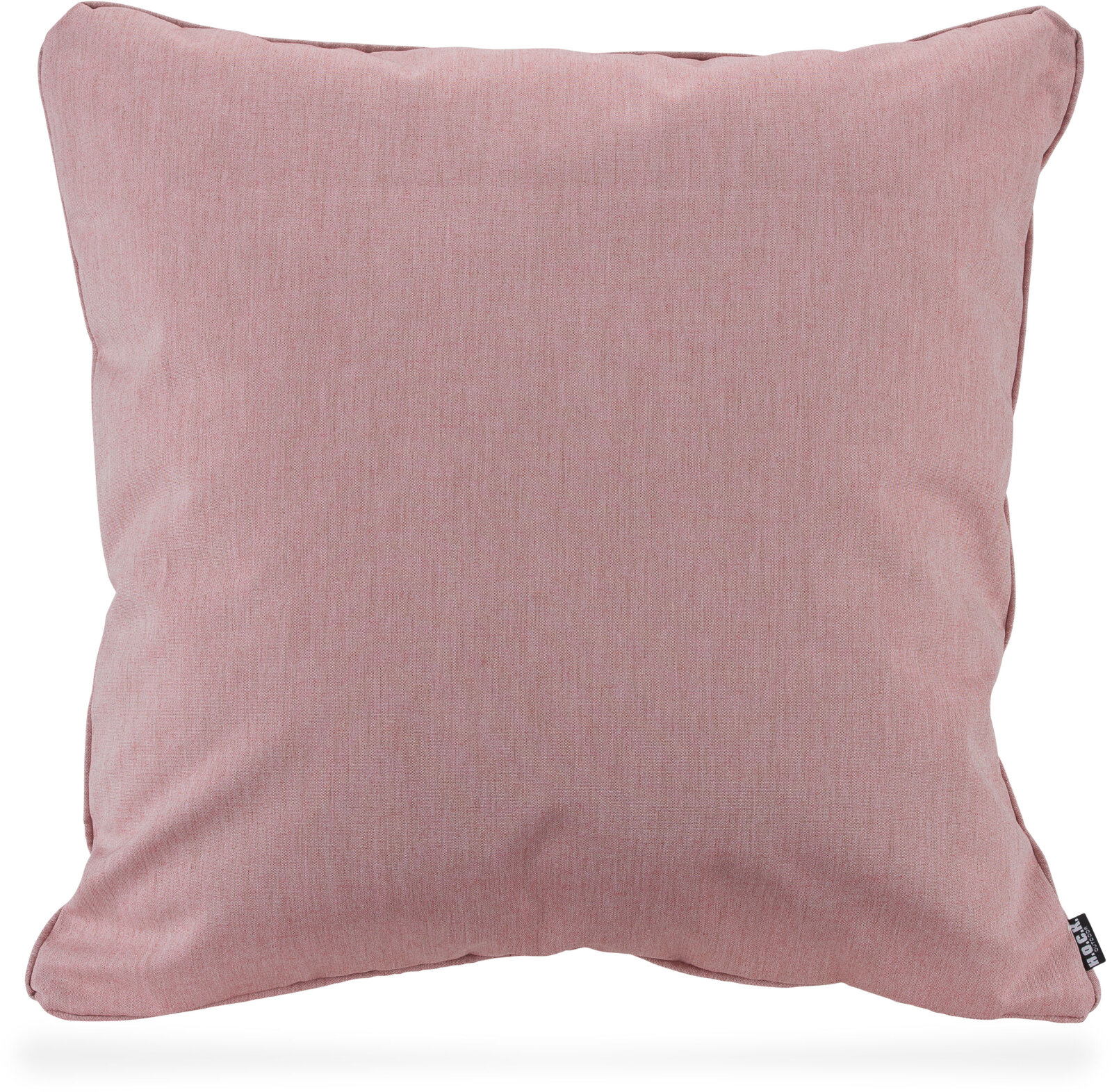 H.O.C.K. Lino-Leinen Outdoor Kissen mit Keder 60x60cm melange berry