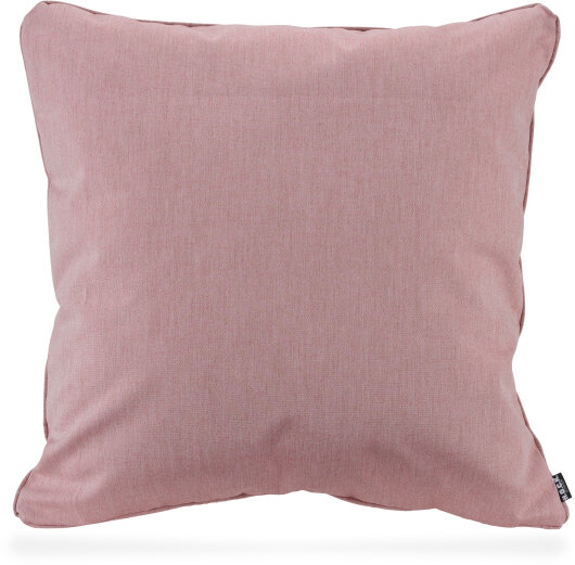 H.O.C.K. Lino-Leinen Outdoor Kissen mit Keder 60x60cm melange berry