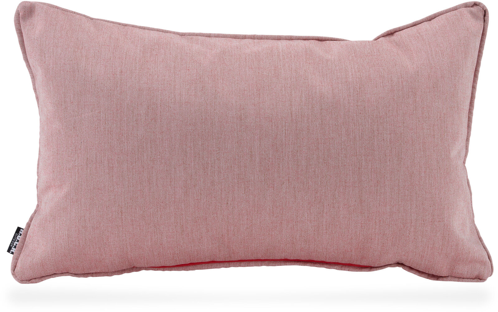H.O.C.K. Lino-Leinen Outdoor Kissen mit Keder 50x30cm melange berry