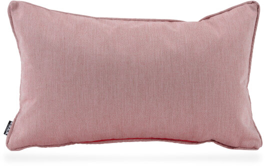 H.O.C.K. Lino-Leinen Outdoor Kissen mit Keder 50x30cm melange berry