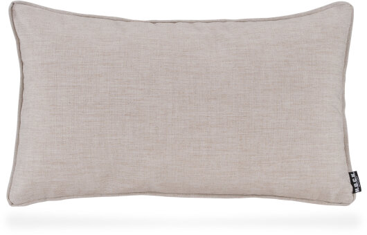 H.O.C.K. Lino-Leinen Outdoor Kissen mit Keder 50x30cm melange sand