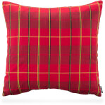 H.O.C.K. PURE SILK Wendekissen Karo 45x45cm checkered-red