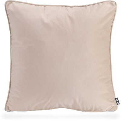 H.O.C.K. Nobile Samt Kissen 50x50cm beige