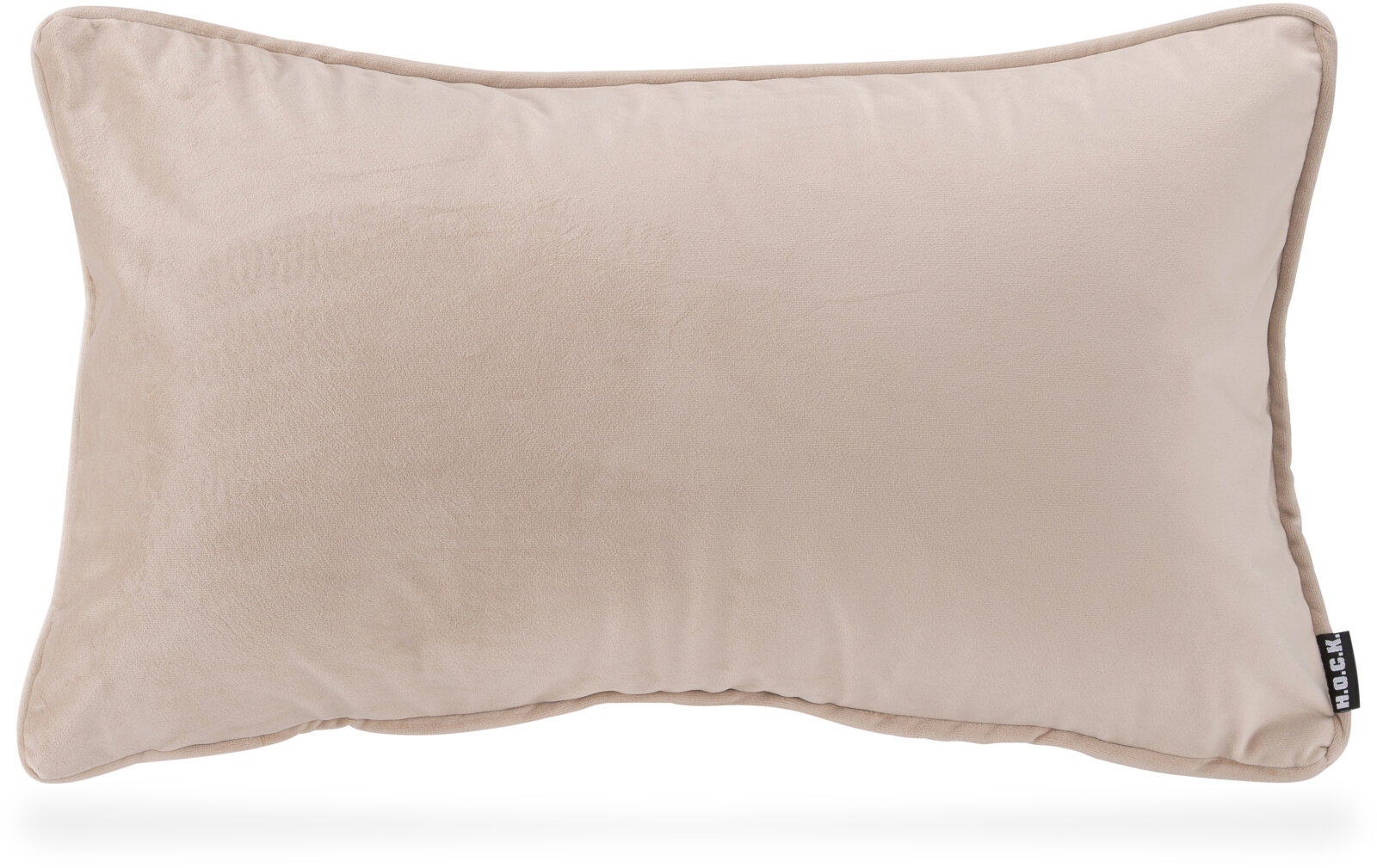 H.O.C.K. Nobile Samt Kissen 50x30cm beige
