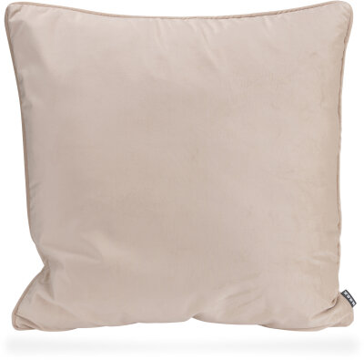 H.O.C.K. Nobile Samt Kissen 60x60cm beige