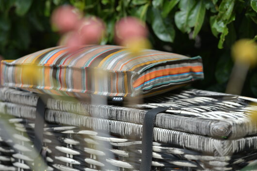 H.O.C.K. Yucatan Outdoor Sitzkissen CLOU 50x50x5cm braun
