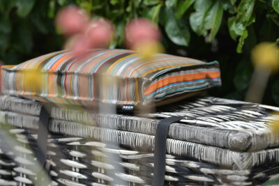 H.O.C.K. Yucatan Outdoor Sitzkissen CLOU 50x50x5cm braun